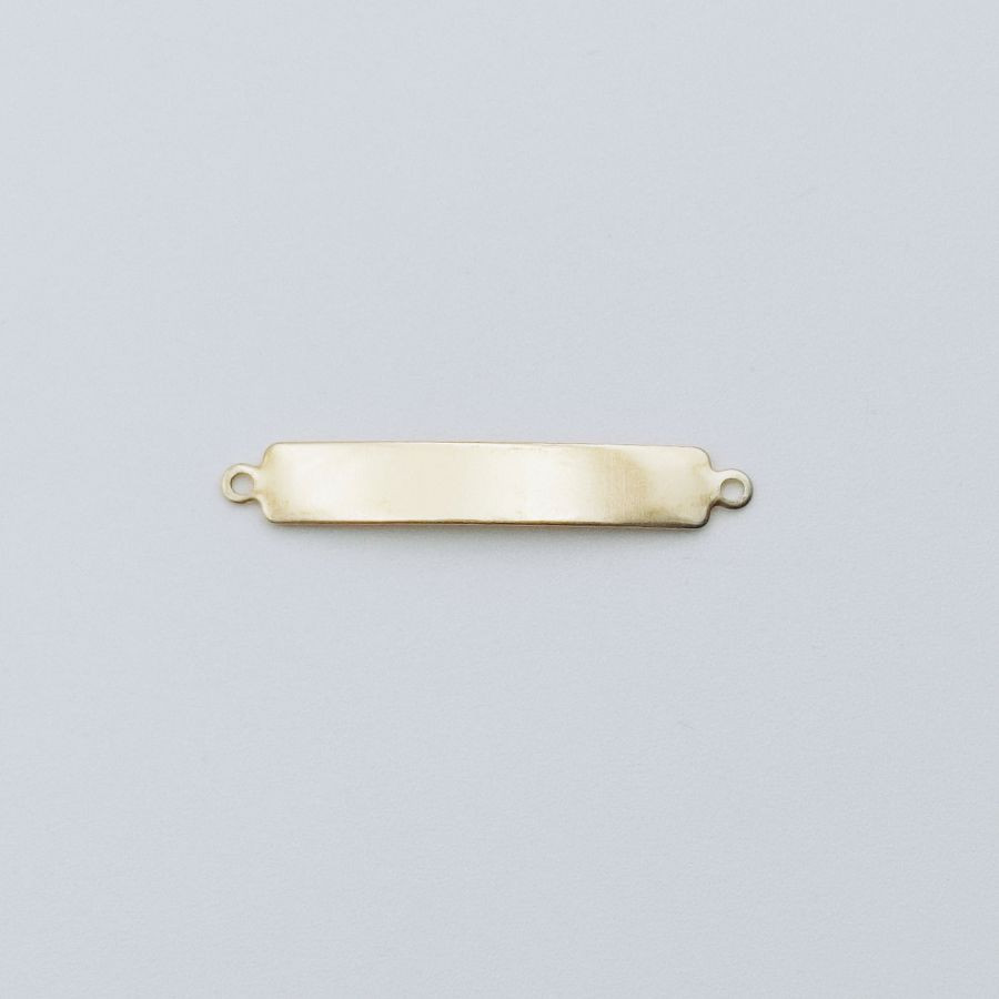 Placa de pulseira 28x5 lisa - Image 2