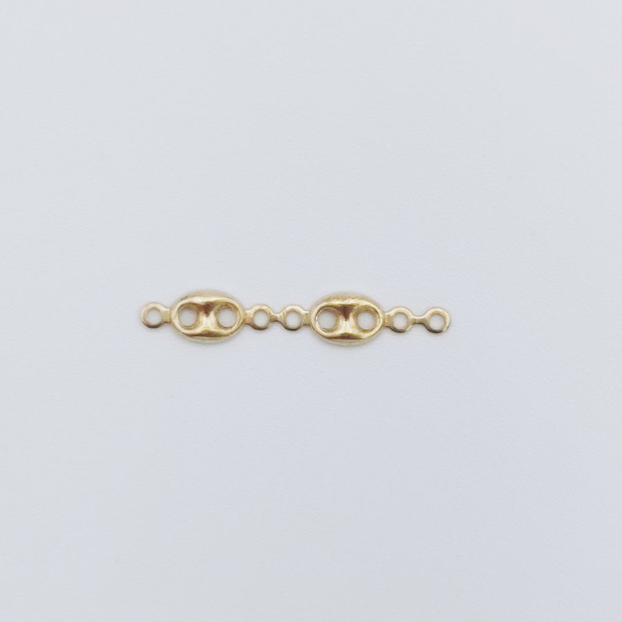 Gucci mini 2 argolas (peça para correntes, pulseiras, choker)