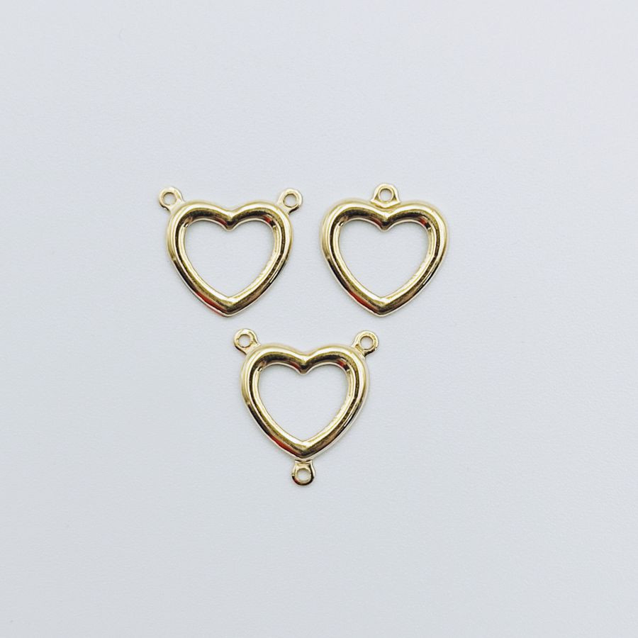 Coração Infinity vazado