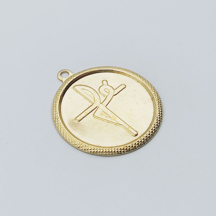 Medalha redonda grande Fé - Image 2