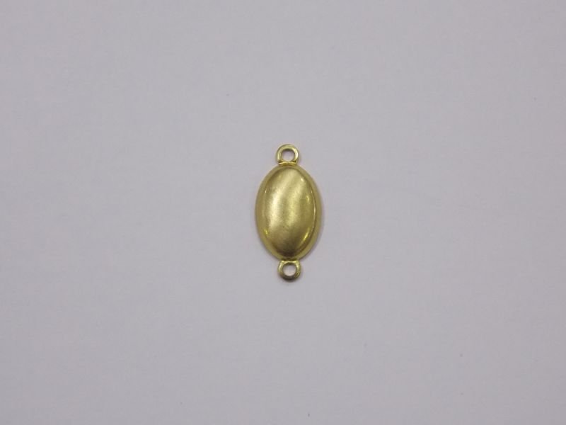 Oval 10x6mm Abaulado C/ Cabeça Encima 1 Embaixo