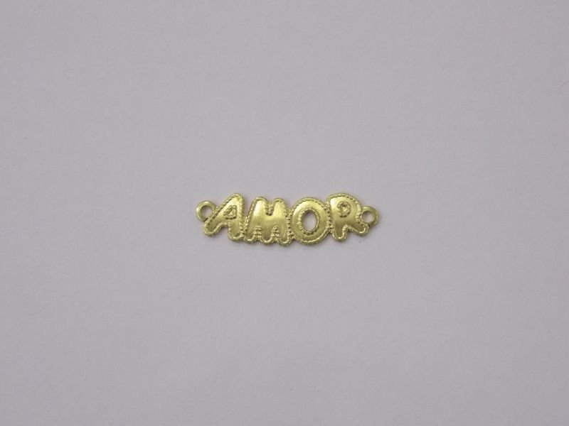 Amor Liso 5mm Bordas C/ Bolinhas C/ 2 Cabeça P/puls