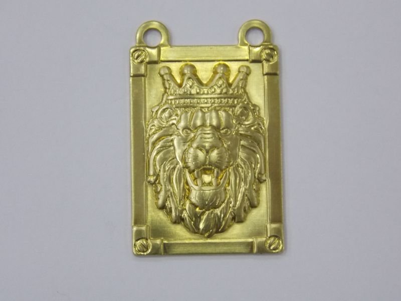 Escapulario Placa 28mm "leão De Juda"