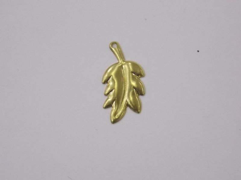 Ramo De Folha Organica 19mm C/ Furo Encima(Esquerdo)