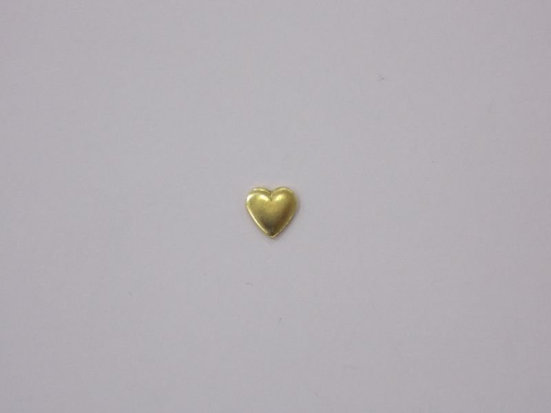 Coração Maciço 5mm S/ Cabeça