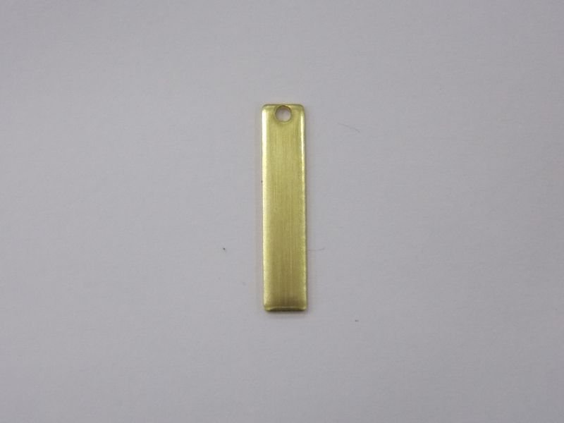 Placa Lisa 20x4mm C/ 1 Furo