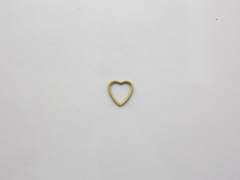 Coração Vazado Grande 10mm