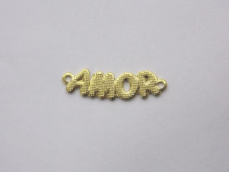 Amor 5mm C/ 2 Cabeças Meio P/ Pulseira