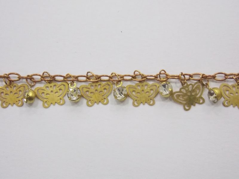 Corrente Borboleta Vaz C/ Ponto De Luz