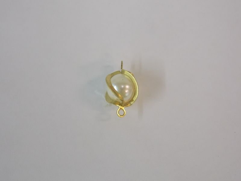 Gaiola Perola 8mm C/ 2 Argolinha