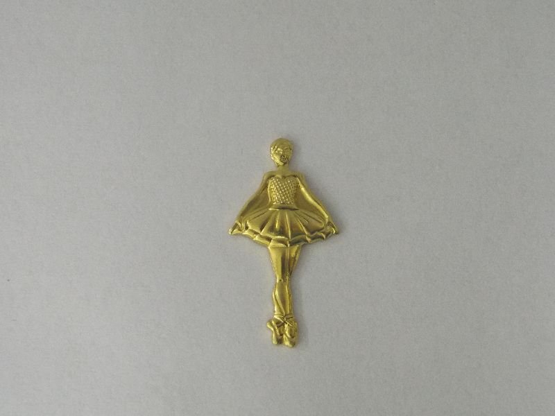 Pingente Bailarina S/ Cabeça S/ Furo 20mm