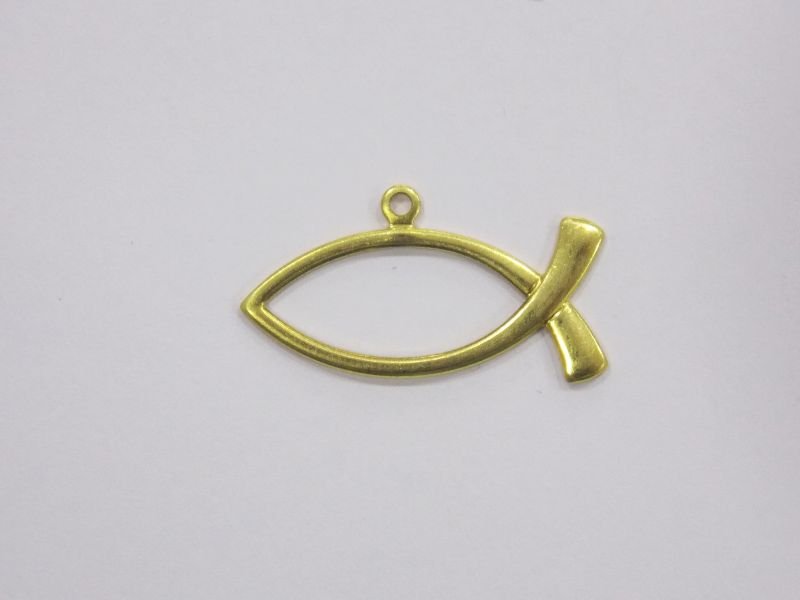 Pingente Simbolo Cristao Vaz C/ 1 Cabeça 25mm