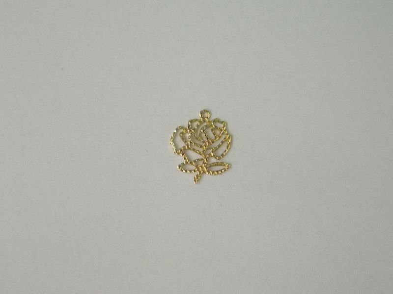 Rosa Vazada Diamantada C/ 1 Cabeça 14mm