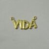 "vida" C/ 2 Argolas 23x9mm