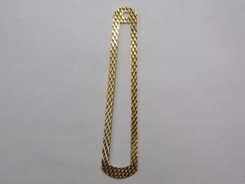 Filete Vaz Diamantado C/ 1 Furo Encima 8x40mm