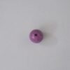 Bola 10mm Acrilica Lilas C/ Furo Passante
