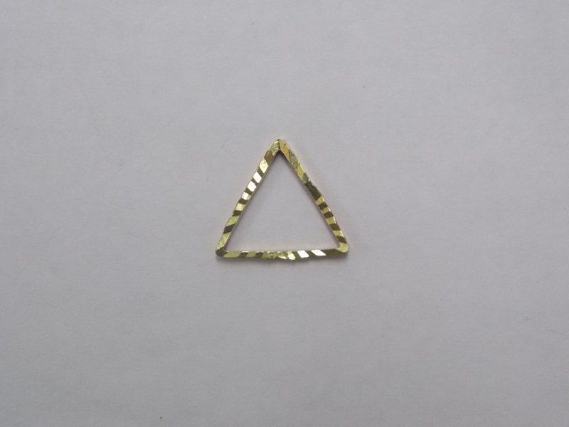 Triangulo Vaz Diamantado 12x12mm
