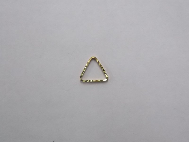 Triangulo Vaz Diamantado 7x7mm