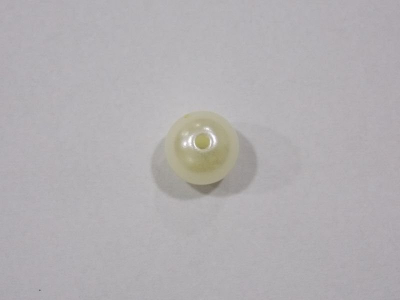 Perola 12mm - 1/2 Furo