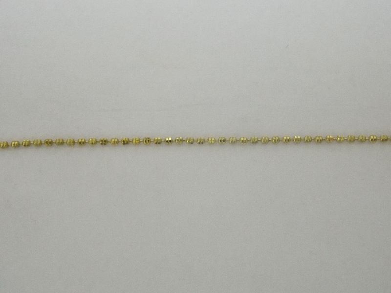 Corrente Bolinha Dupla Diamantada