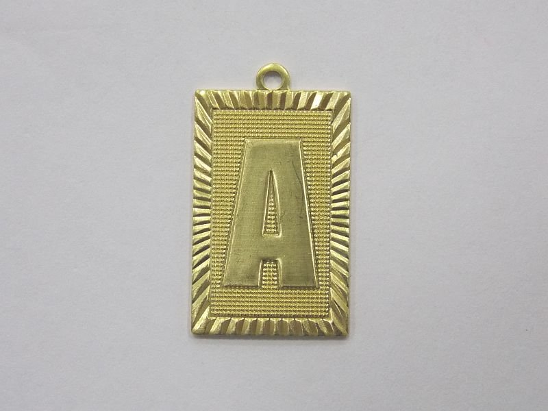 Ret 20mm Letra "a" C/ 1 Cab Retic C/ Borda Diam