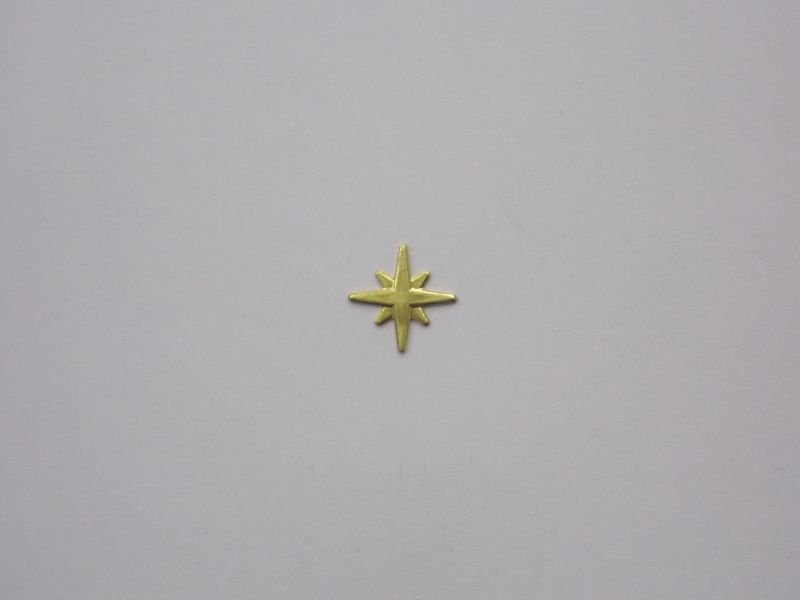 Acessório Estrela 12mm Lisa S/ Cabeça