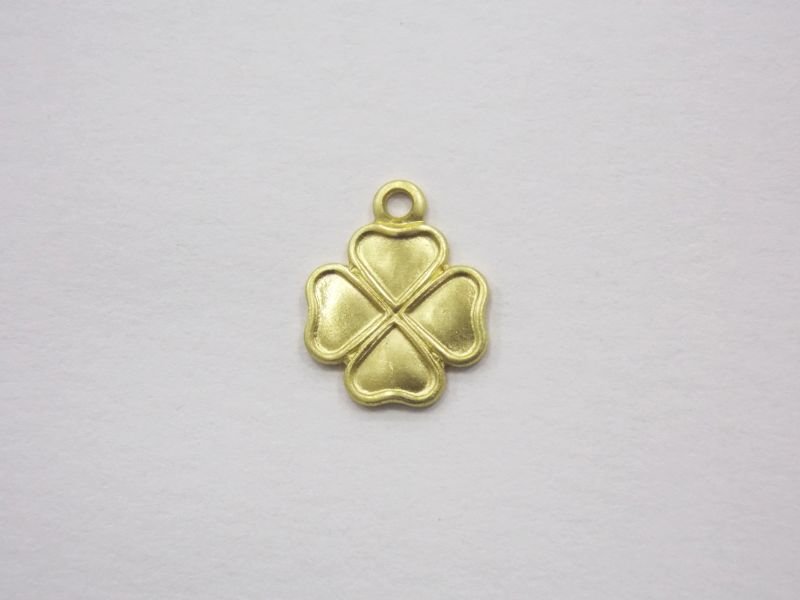 Pingente Trevo P/ Resina 8mm C/ 1 Arg