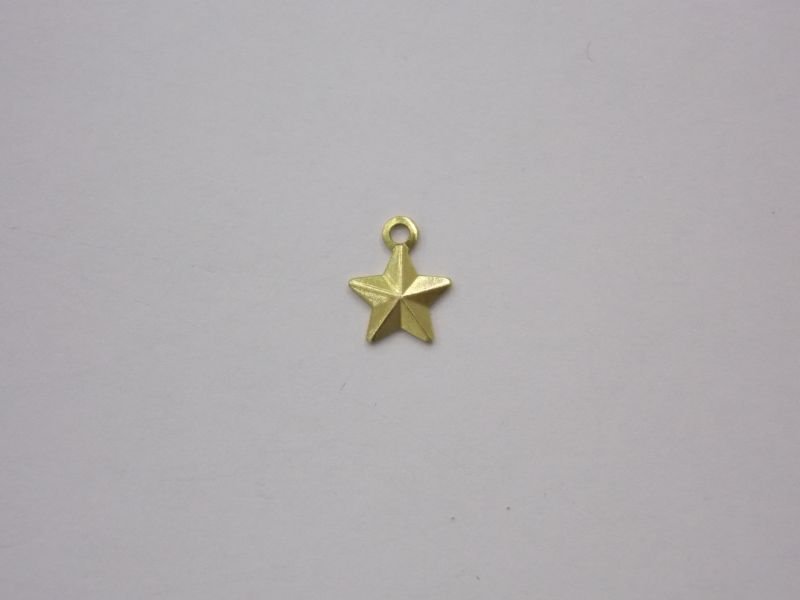 Estrela 6mm Diamantada C/ 1 Cabeça Facetado
