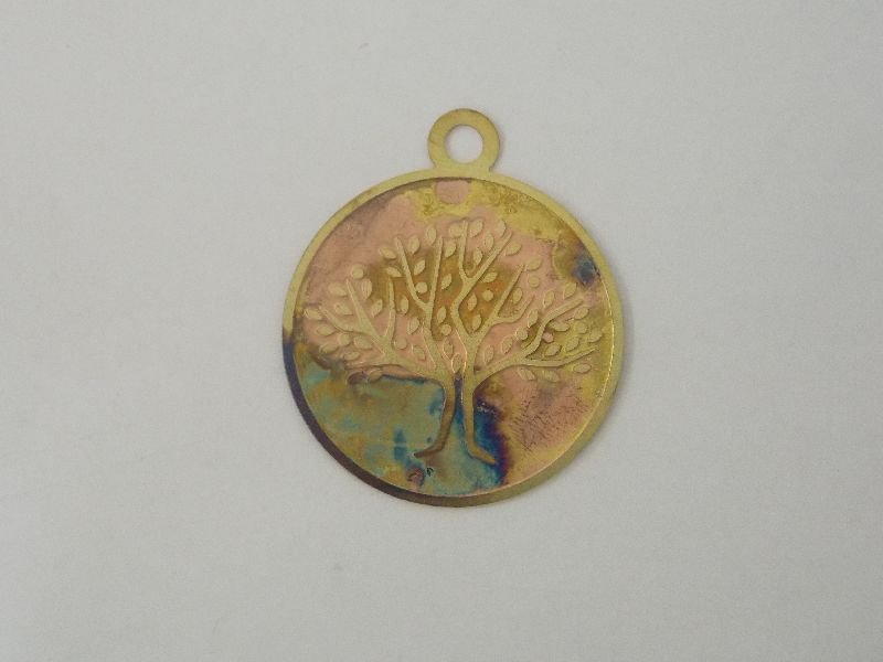 Redondo Foto Corrosao C/ Arvore 30mm