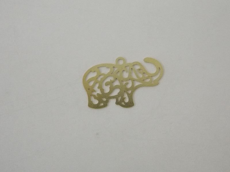 Elefante Foto Corrosao Tribal 26mm